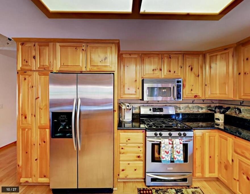 Teakwood - 3-Br Spa, Fire Pit, Quiet, Ac, Centrally Located Villa Big Bear Lake Dış mekan fotoğraf