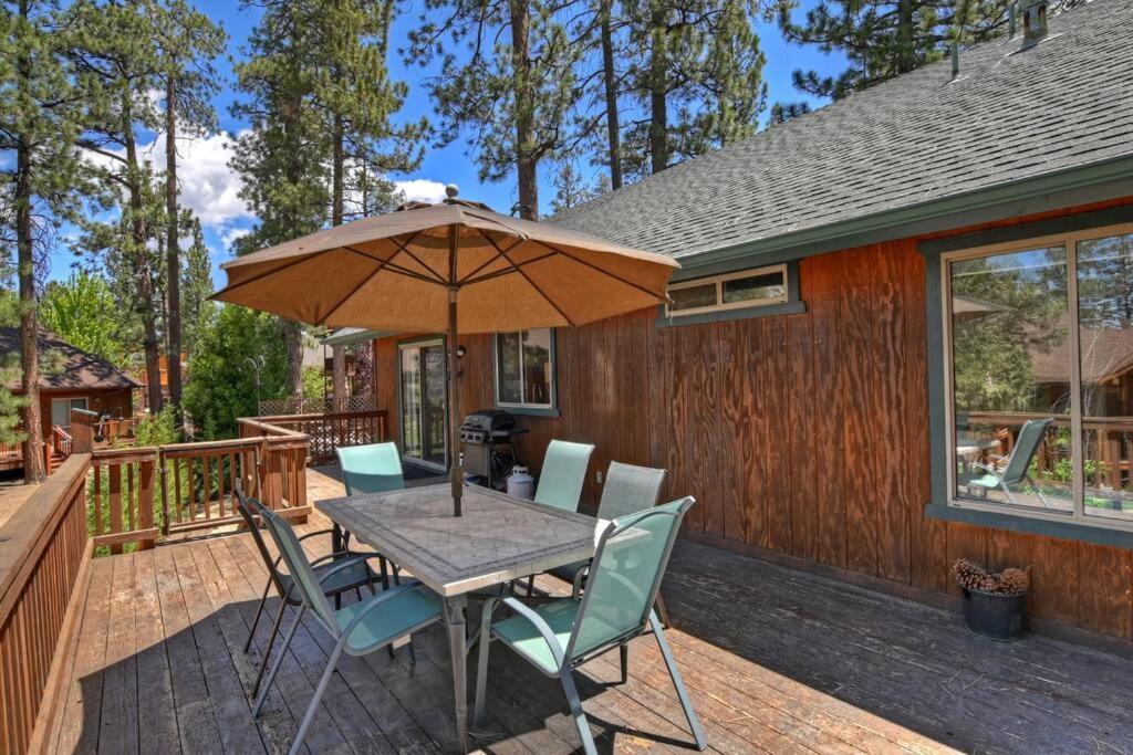 Teakwood - 3-Br Spa, Fire Pit, Quiet, Ac, Centrally Located Villa Big Bear Lake Dış mekan fotoğraf