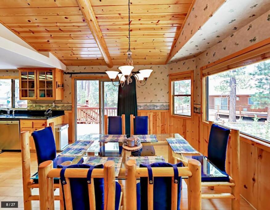 Teakwood - 3-Br Spa, Fire Pit, Quiet, Ac, Centrally Located Villa Big Bear Lake Dış mekan fotoğraf