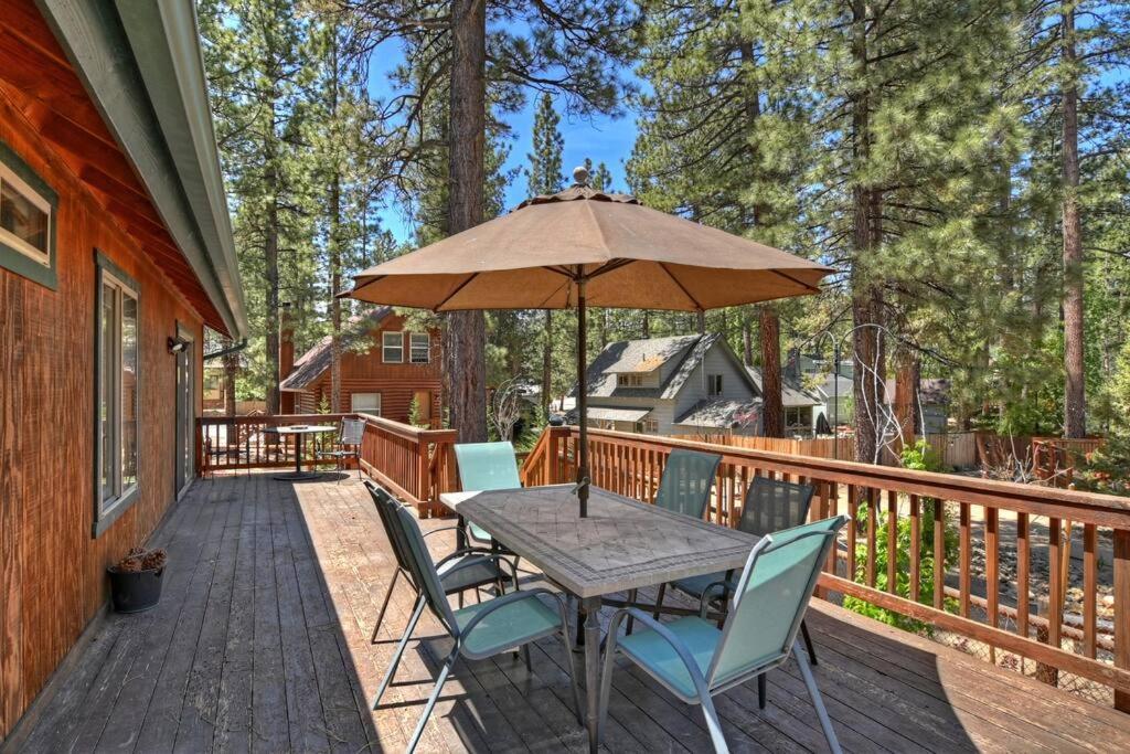 Teakwood - 3-Br Spa, Fire Pit, Quiet, Ac, Centrally Located Villa Big Bear Lake Dış mekan fotoğraf