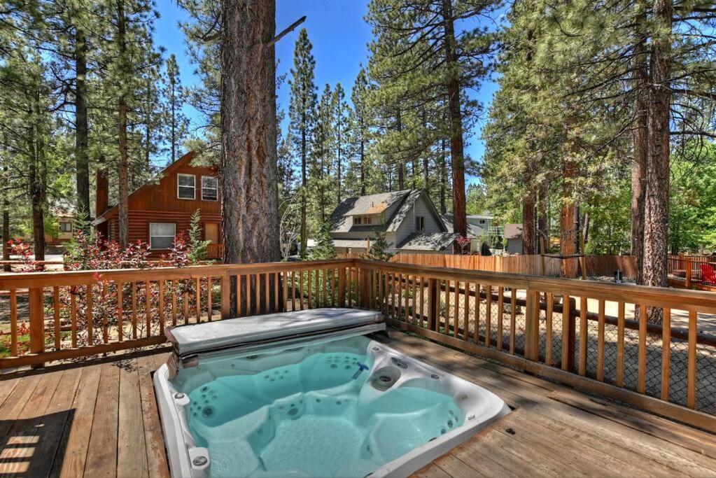 Teakwood - 3-Br Spa, Fire Pit, Quiet, Ac, Centrally Located Villa Big Bear Lake Dış mekan fotoğraf
