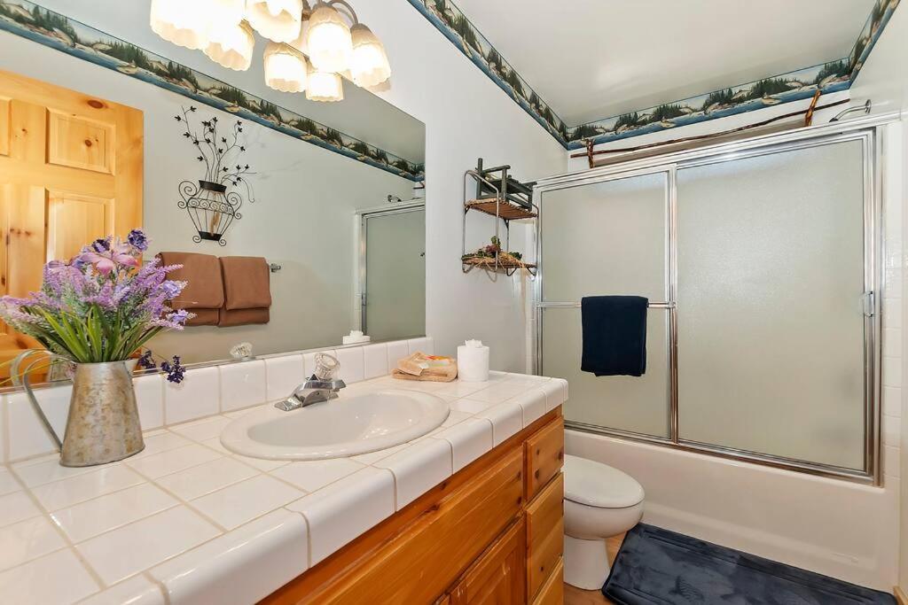 Teakwood - 3-Br Spa, Fire Pit, Quiet, Ac, Centrally Located Villa Big Bear Lake Dış mekan fotoğraf